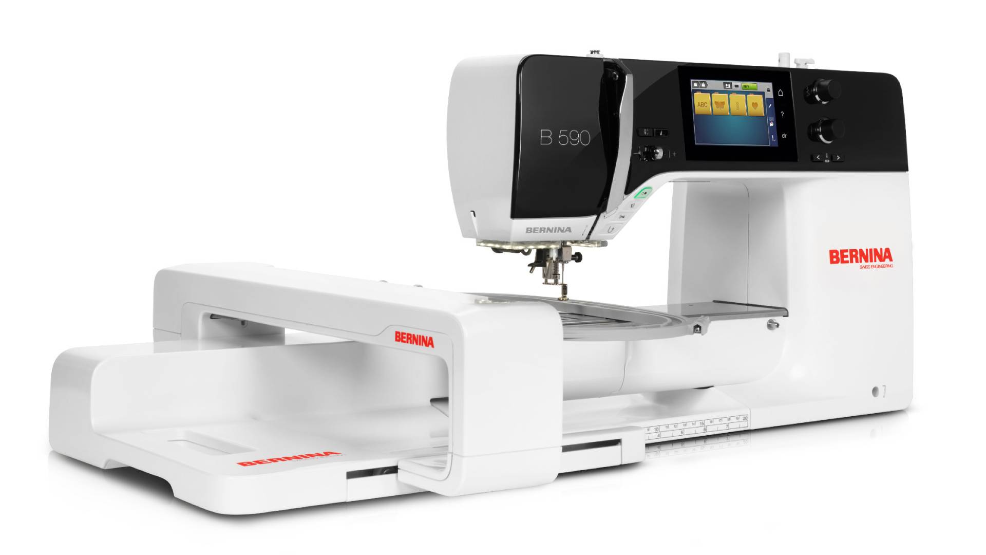 ソーイング、キルティング、刺しゅう - B 590でとても簡単! - BERNINA